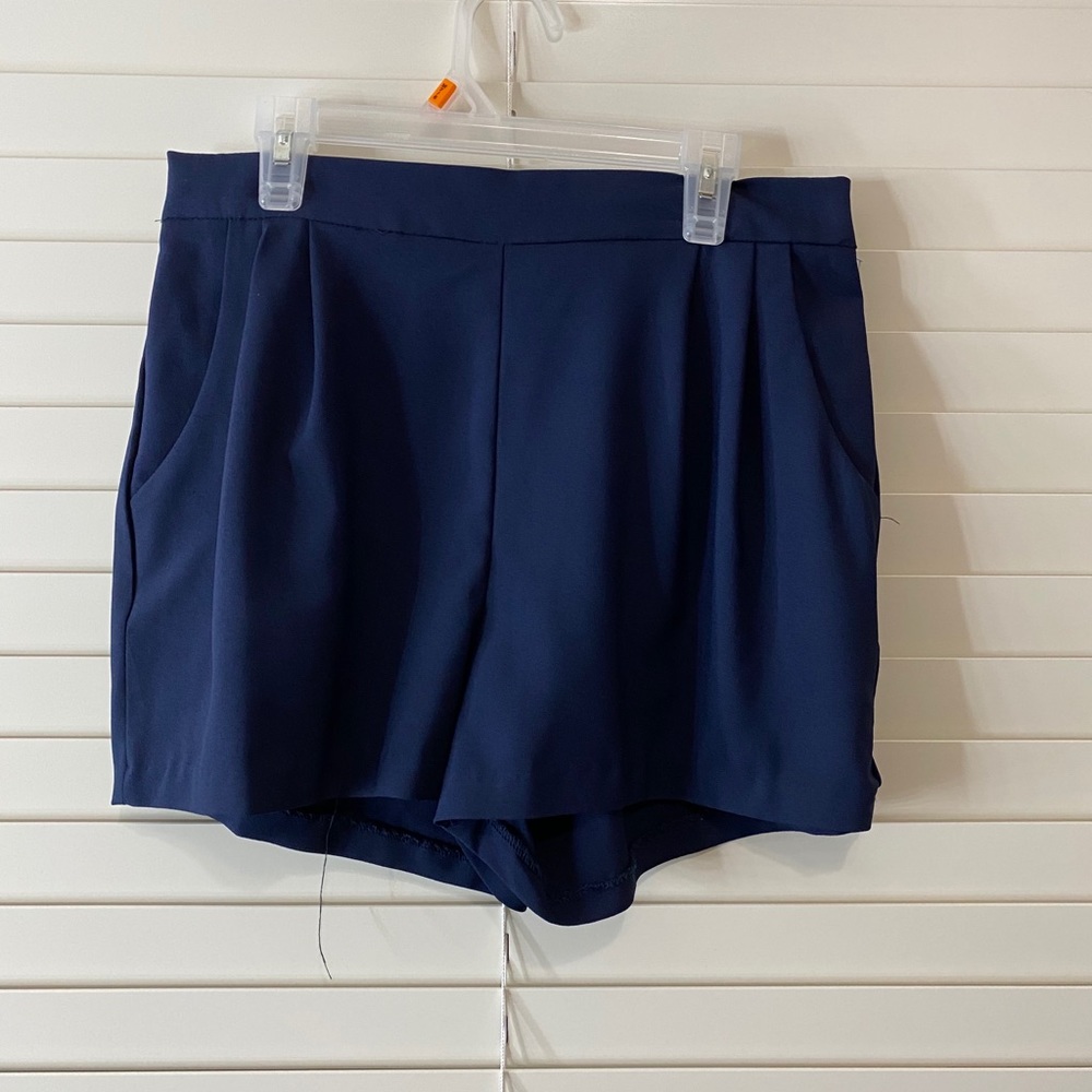 Navy blue shorts